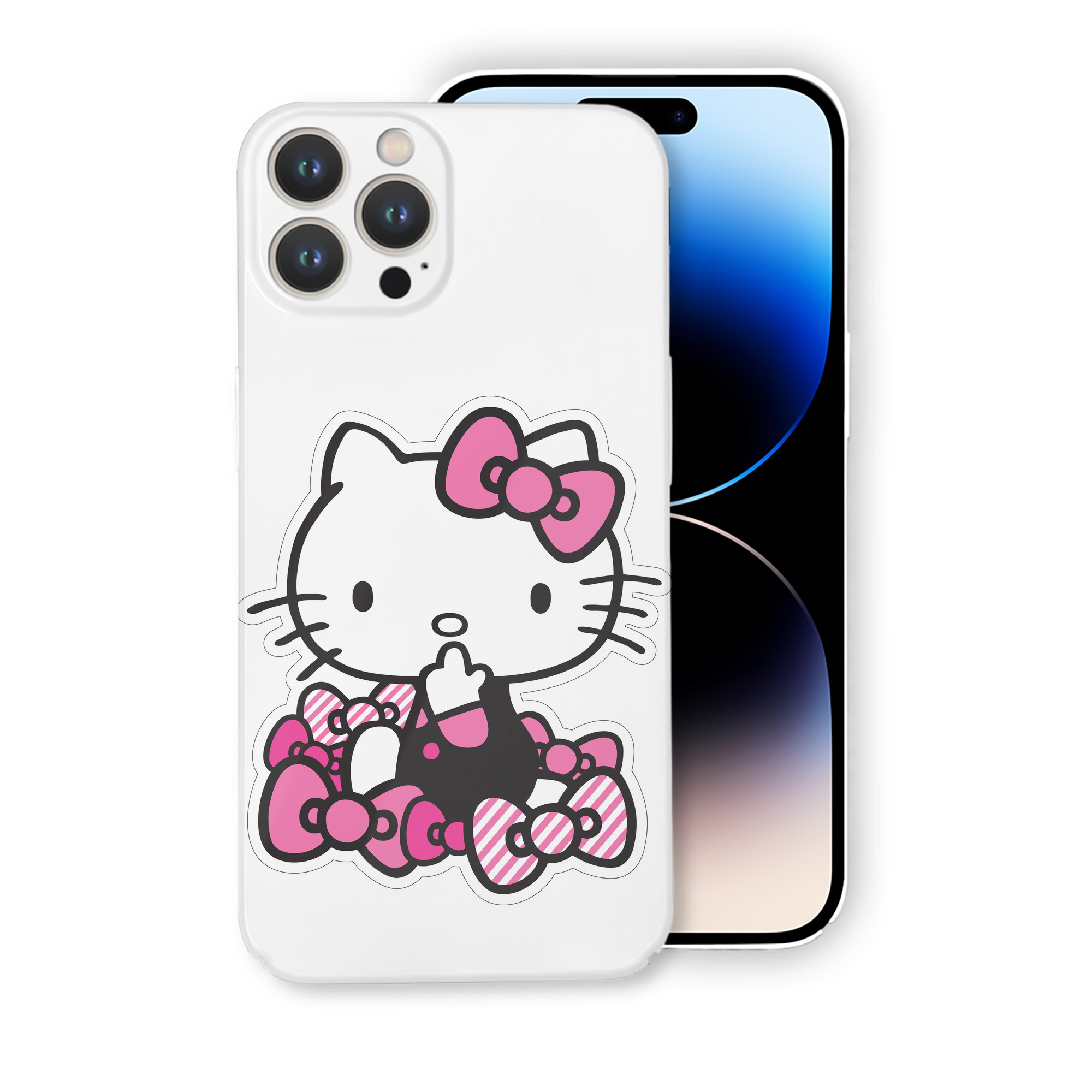 （画像用） Hello Kitty ハローキティ 【iPhone 14シリーズ対応】ハードケース